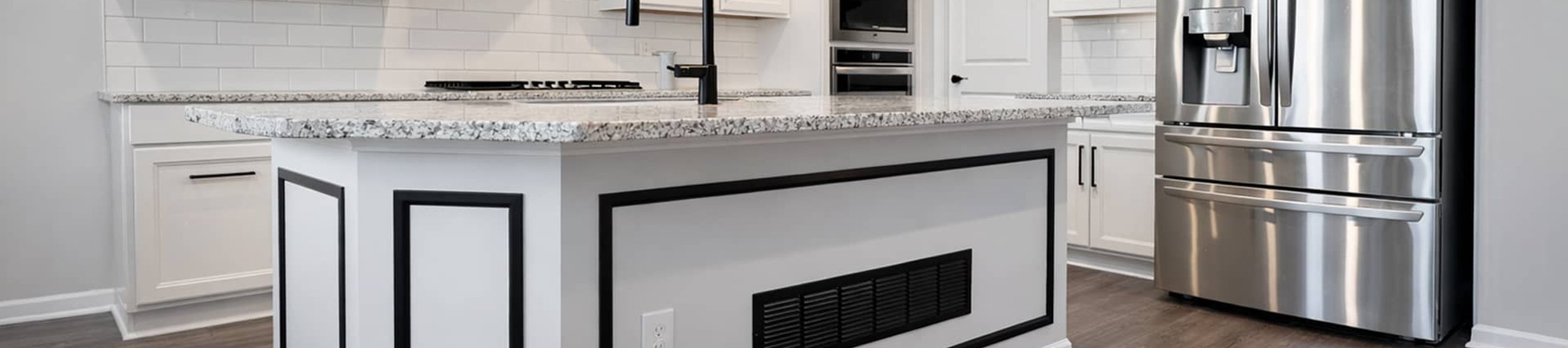 sleek modern kitchen